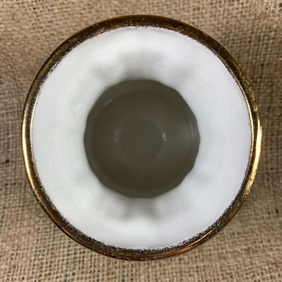 Aynsley & Co Floral Vase 4" Tall Herbert Aynsley Staffordshire - Picture 5 of 7